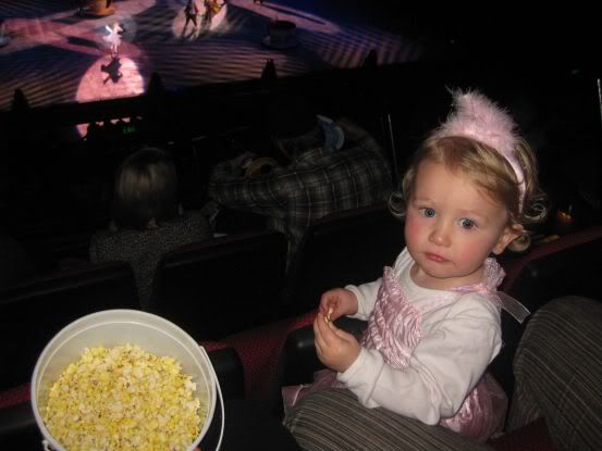 Maya loves popcorn