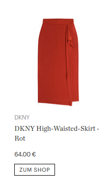 DKNY High-Waisted-Skirt