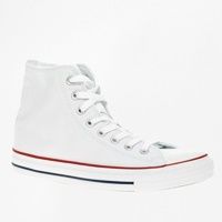 Converse – All Star – Hohe Turnschuhe in Weiß
