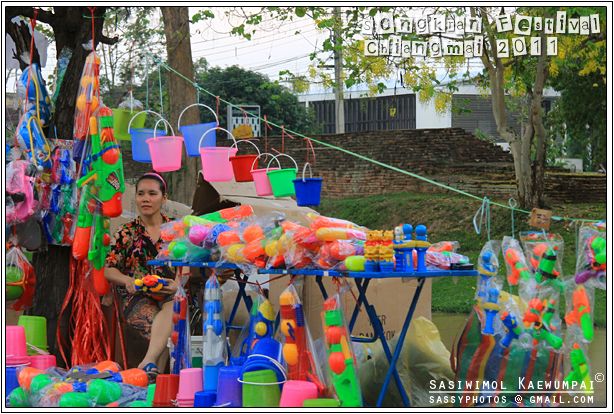 Water Festival (Songkran) in Chiangmai
