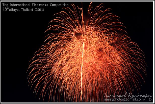 Pattaya International Fireworks Competition 2011