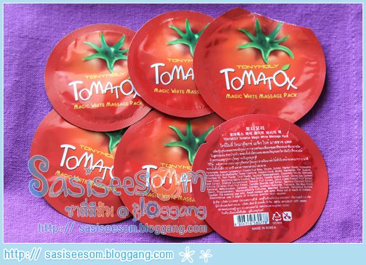 โทนี่โมลี่ Tony Moly : Tomatox Magic white massage pack