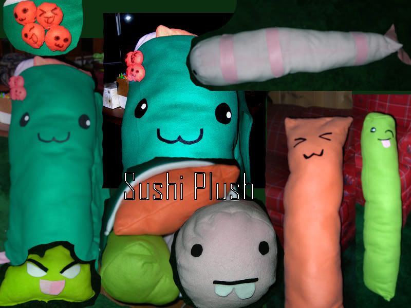 giant sushi plush