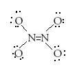 average N-O bond order in the molecule N2O4 | Yeah Chemistry