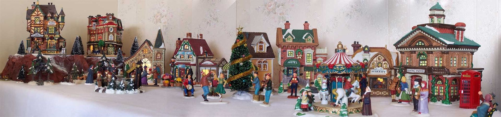 Merry Christmas Village