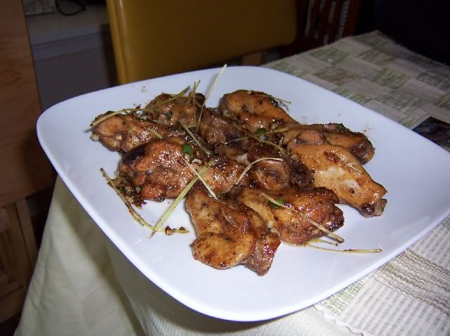 spicy garlic chicken wings
