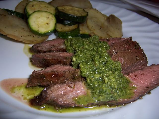 chimichurri steak