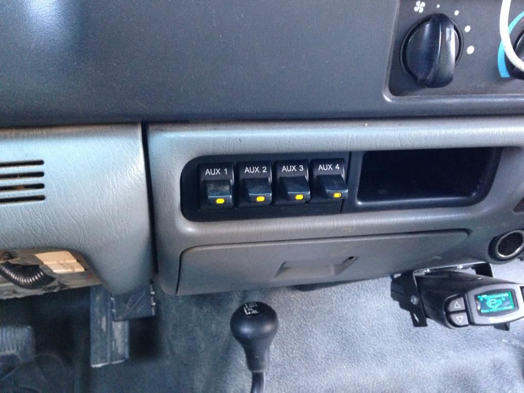 My upfitter switch install on a 2003 superduty - Ford Truck Enthusiasts