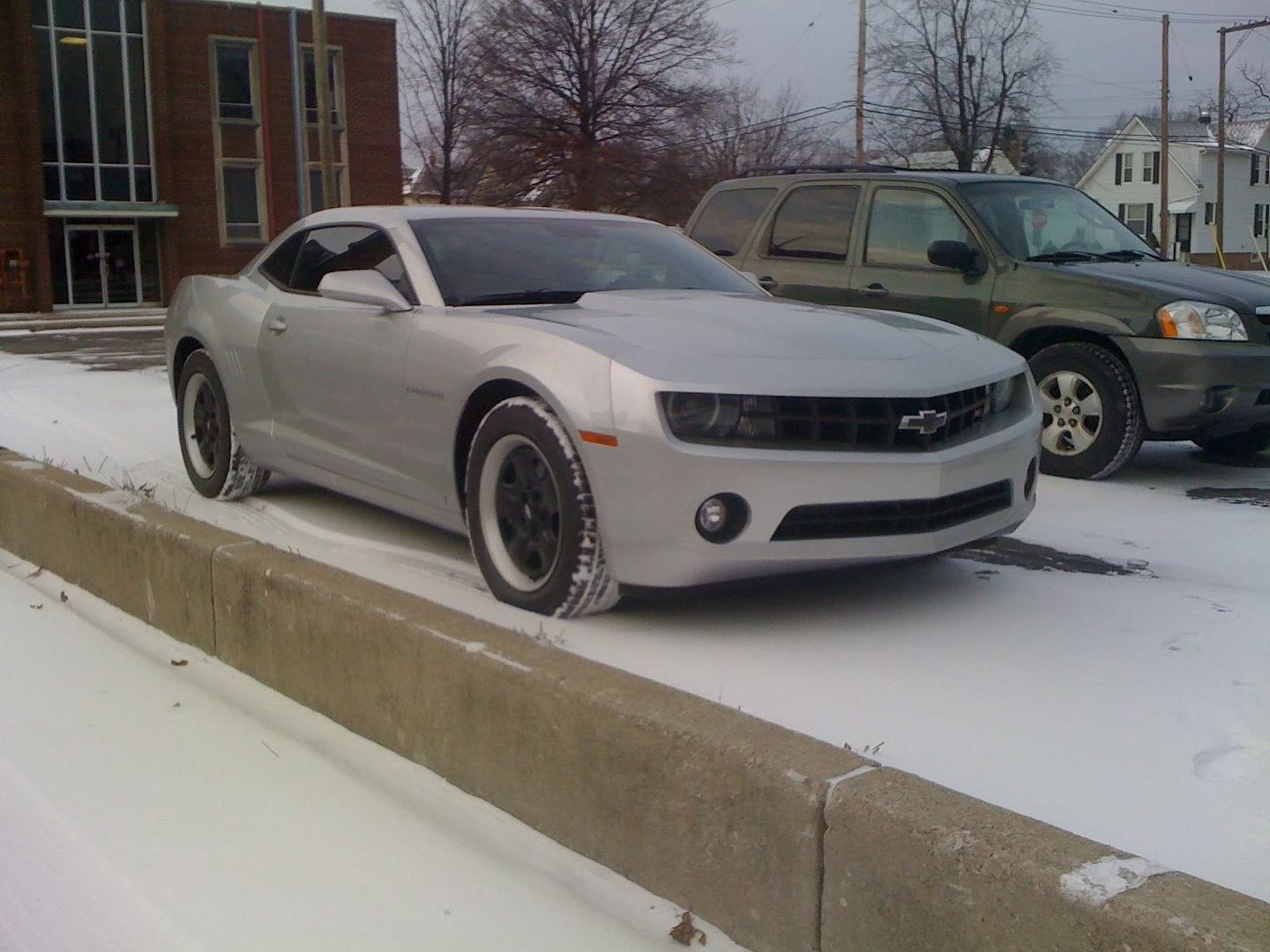 First snow in the New Camaro (Detroit, MI) Camaro5 Chevy Camaro Forum