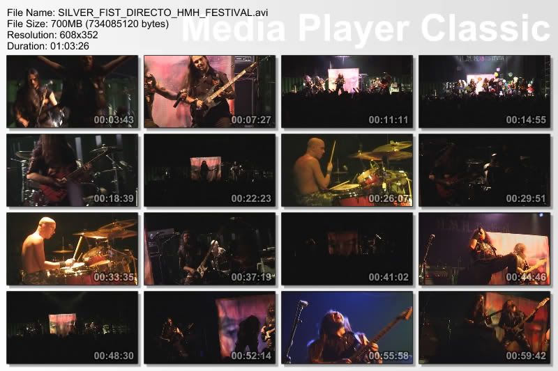 Silver Fist   Directo HMH Festival (2008) DVDRip XviD [ org] preview 0