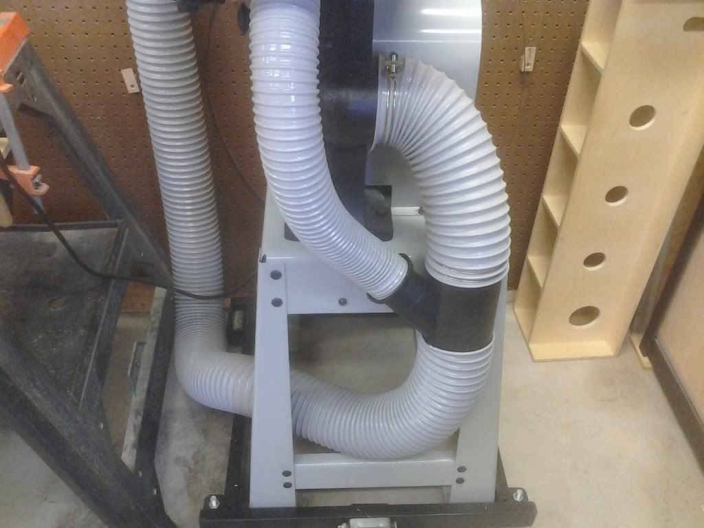 Delta Band Saw Dust Collection Solution LumberJocks Woodworking Forum