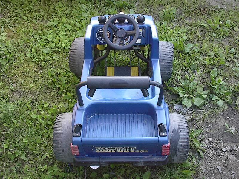 power wheels bigfoot truck