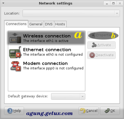 network setting