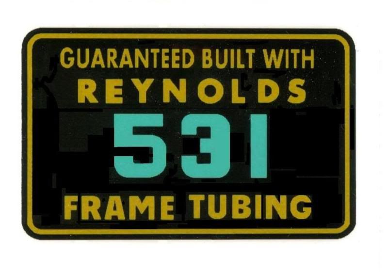 reynolds 531 decals history