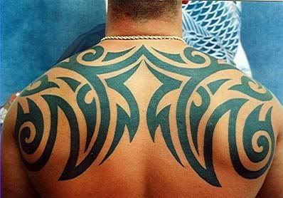 Back Tribal Tattoos For Men