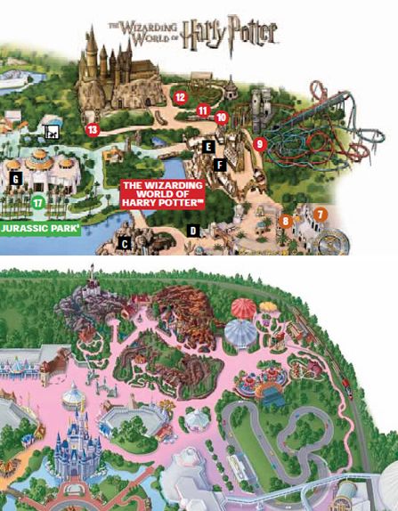 New Fantasyland-magic Kingdom Park Map 