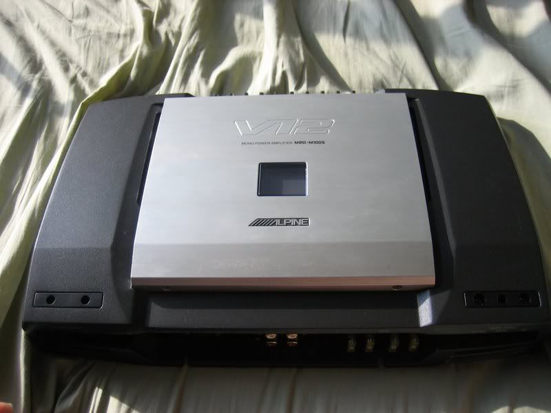 Alpine amplifiers MRV1005, MRDM1005, PPI EQ
