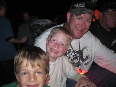 On the hay ride