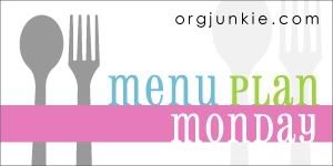 Menu Plan Monday