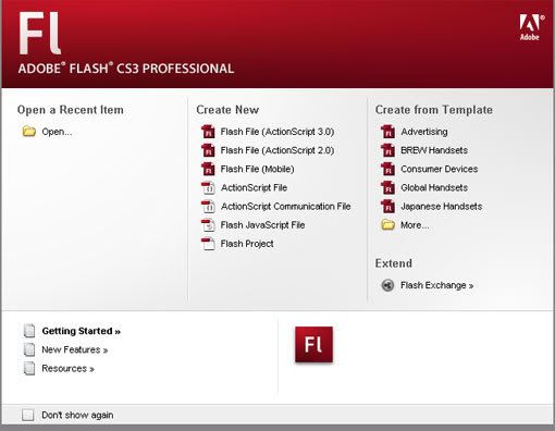 Adobe Flash CS3Pro圖片1