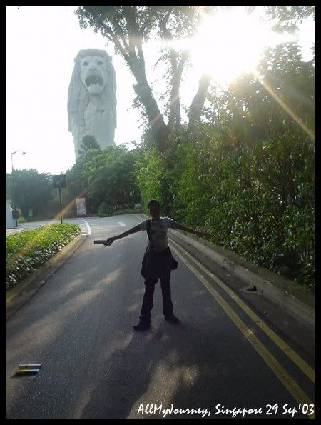 A memory of Singapore Part3 Merlion Sentosa Island 