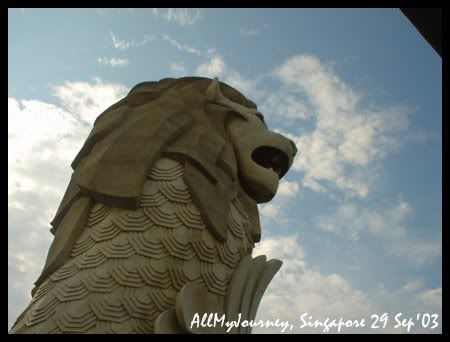 A memory of Singapore Part3 Merlion Sentosa Island 