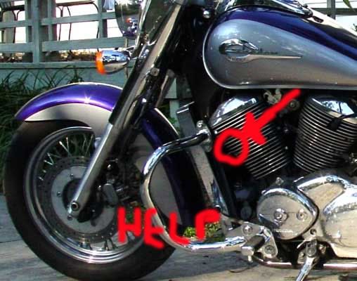 Honda shadow motorcycle overfill oil leak #3