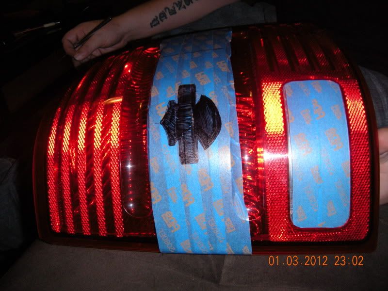 How To Custom Blackout Tail Lights (any Gen) Ford Explorer and
