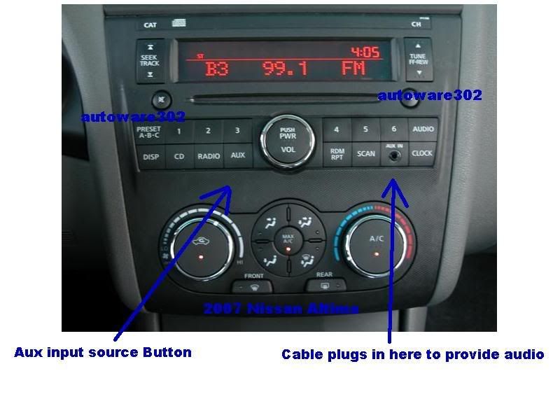 2007 Nissan altima radio problems #10