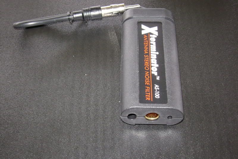 Car Fm Am Radio Stero Inline Antenna Noise Sound Filter eBay