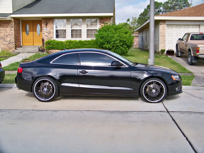 Audi A5 S5 With Custom Wheels Real Life Pictures Only