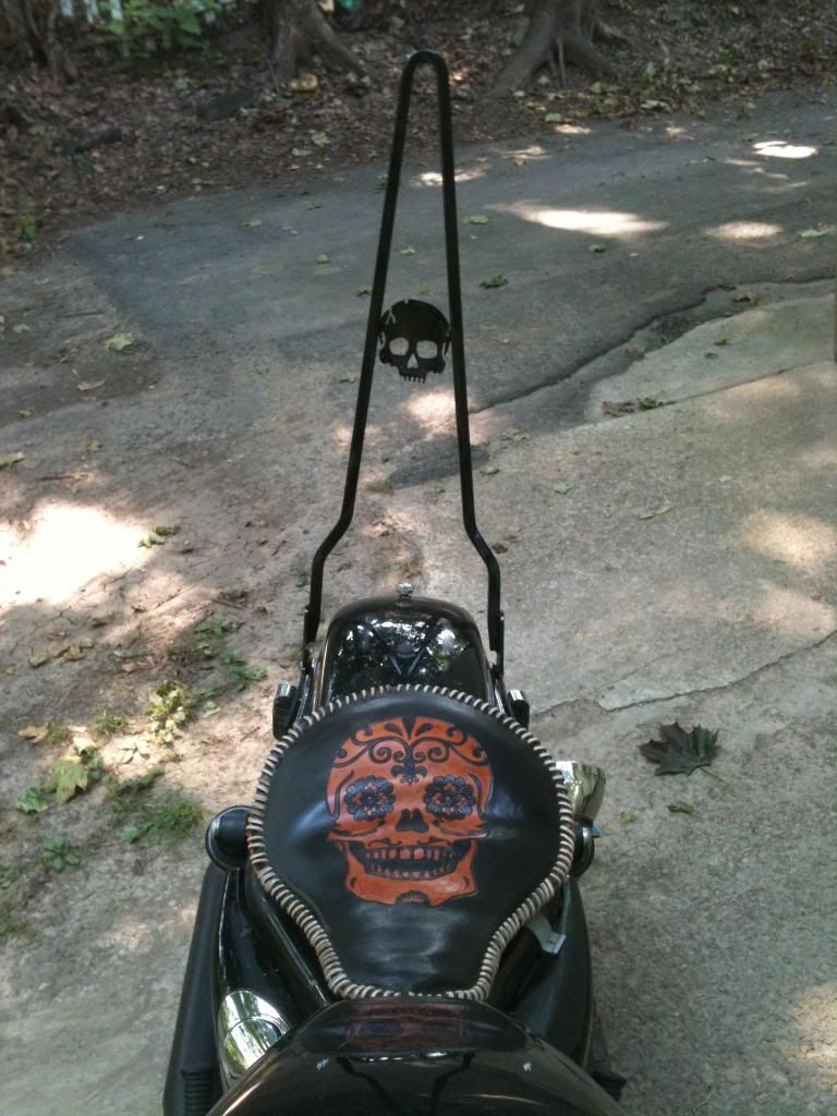 Lets see some homemade Sissy Bar set ups Page 6