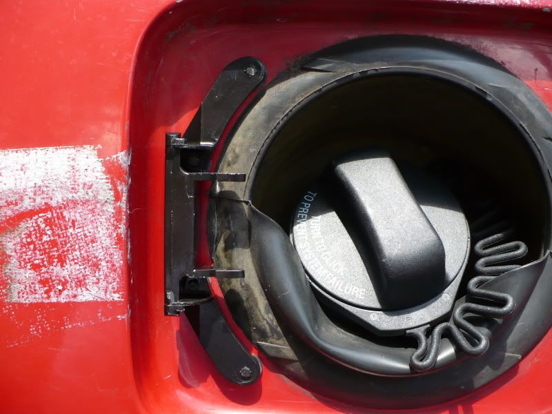 Installing The Fuel Door With A New Hinge And Spring. Volvo Forum