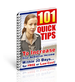 101 Quick Tips to Increase Adsense Earnings