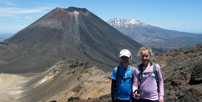 On part of the Northern Circuit/ Tongariro Crossing