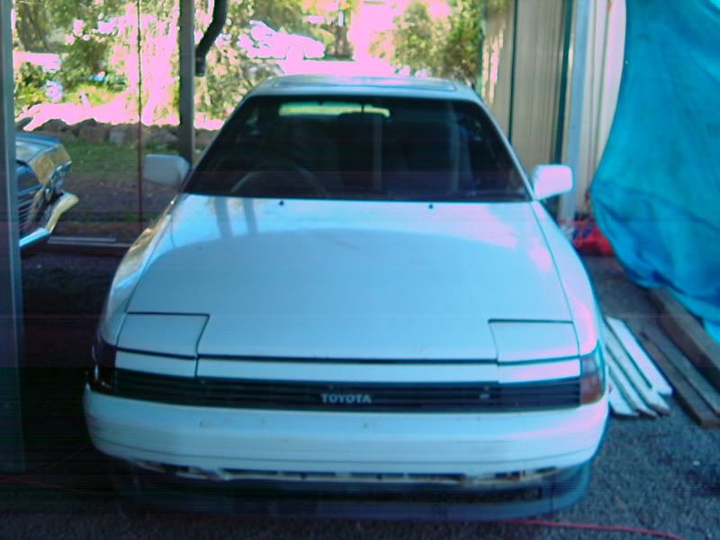 1989 Toyota celica white lightning