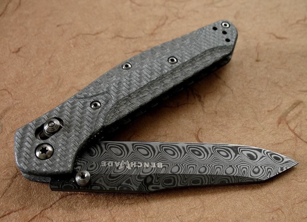 Gold Class Benchmade 940 vs Damascus Mnandi