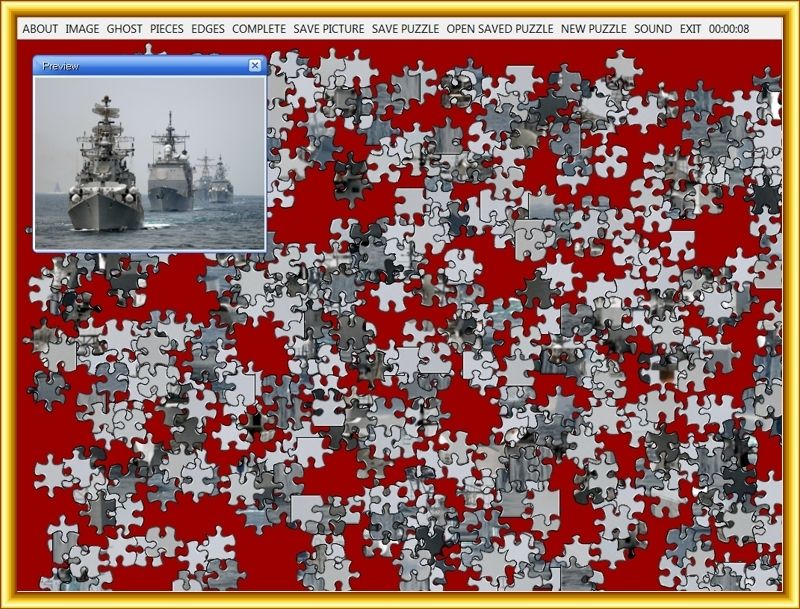CD 100 Computer Jigsaw Puzzles (+wallpapers) MILITARY NAVY SHIPS eBay