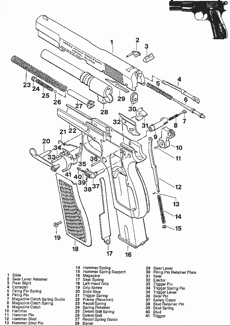 Browning HiPower Schematic 1 Photo by TheRealHobie Photobucket