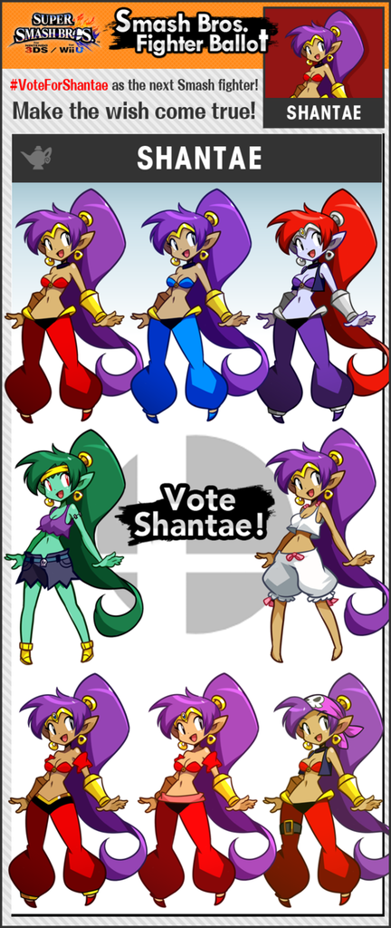 Shantae for Smash