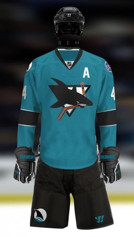 sj sharks stadium series jersey