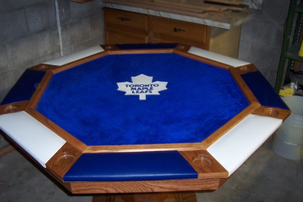 Fabrication de table mes bons plans Matériel de poker Club Poker