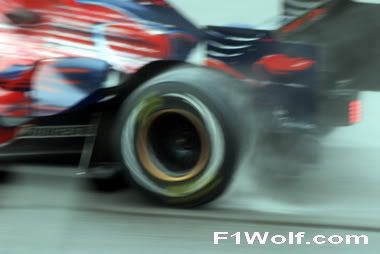 Vettel rain
