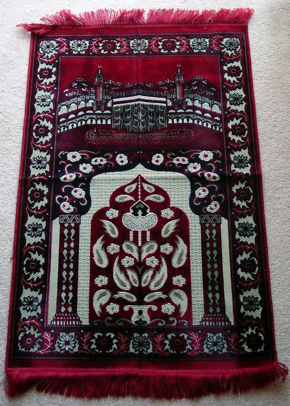 pink prayer mats