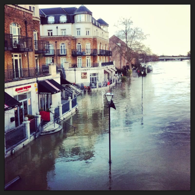 the thames flooding