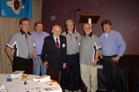 The NSW Club contingent with Jack Rawnsley