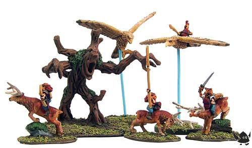 Painted samples from the latest editions to Eurekas line of 10mm fantasy models