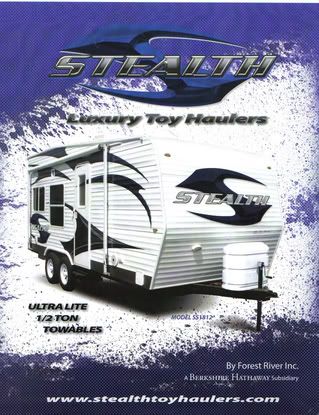 Rv Net Open Roads Forum Toy Haulers Stealth Toyhauler By Forest River Posted By Derwud On 10 12 08 06 10pm