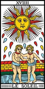 The Sun Tarot card