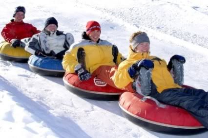 Snow Tubing Pictures, Images and Photos